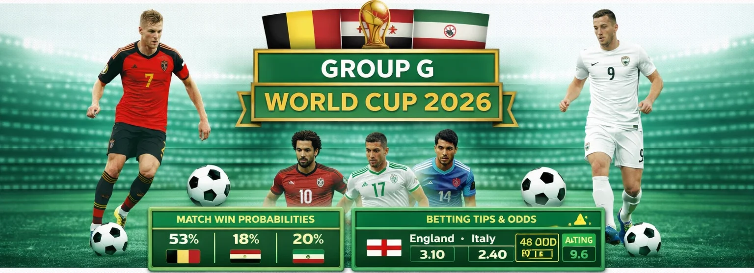 World Cup 2026 Group G Match Predictions