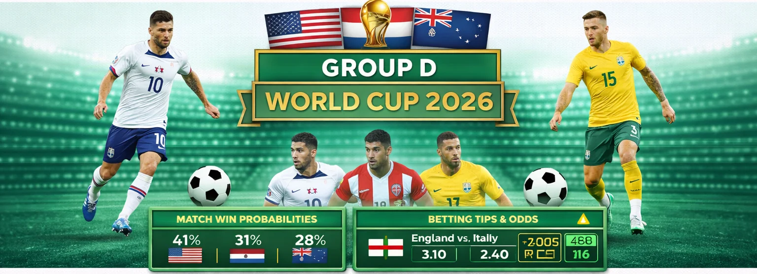 World Cup 2026 Group D Predictions