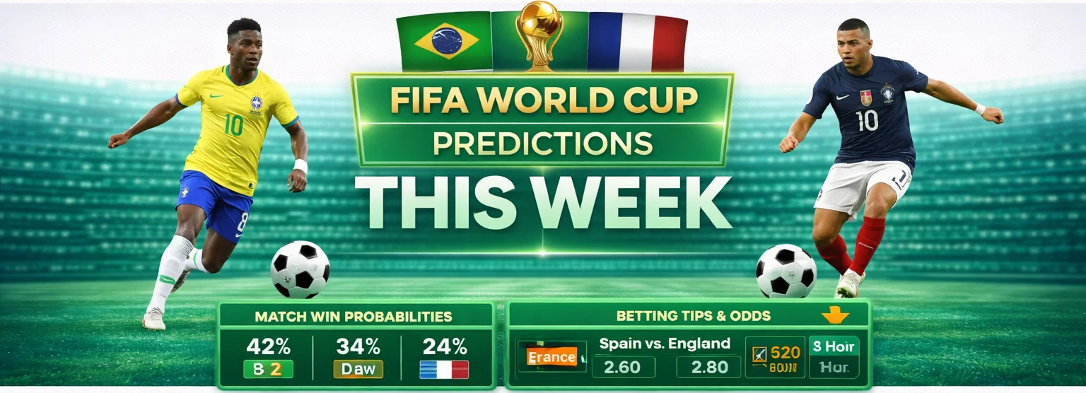 FIFA World Cup Predictions this Week